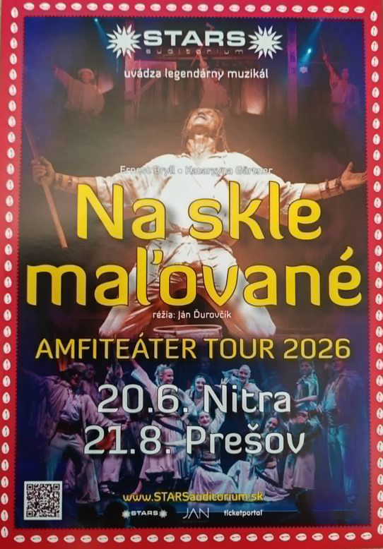 Plagát na Skle maľované